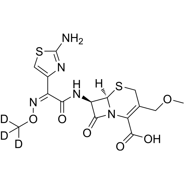 Cefpodoxime-d3 (Cefpodoxime acid-d3; R 3763-d3) 2477791-28-7